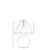 Opviq Stona lampa Oliver, Crno-bela