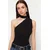 Trendyol Milla Ženska bluza, Crna
