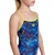 Arena daly swimsuit light drop back girls navy soft green/navy multi