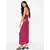 Pull&Bear Obleka jagoda