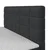 Bessagi Home Postelja Boxspring Aria, Temno Siva