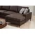 Atelier del Sofa Ugaona garnitura 90x90x200cm Braon