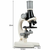 Izobraževalni mikroskop 1200x LED + pribor