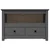 TV ormarić sivi 79 x 35 x 52 cm od masivne borovine