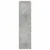 Sobna pregrada boja betona 100x33x125,5 cm konstruirano drvo