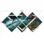 Wallity slika 4MDF1730827432, 60x115 cm, 4 dijela