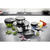 SET SILIKONSKIH POKLOPACA
