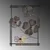 Wallity Zidna dekoracija Weinan 2, 50x70x4cm, Crna