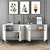 Hanah Home Komoda Kiev 180x78x35cm Bela