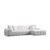 Atelier del Sofa Ugaona garnitura Pescara  L2-Chl, 316x165 cm, Bela