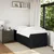 Vidaxl Box spring postelja z vzmetnico črn 90x190 cm žamet