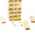 shumee Lesene kocke puzzle igra Jenga 48 kosov.