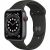 Apple Watch Series 6 (GPS + Cellular, 44mm, Space Gray Aluminum, Black Sport Band)