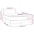 Vidaxl Box spring postelja z vzmetnico LED tem. rjava 120x200 cm blago