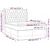Vidaxl Box spring postelja z vzmetnico roza 140x190 cm žamet