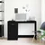 Stol s ladicama Crni hrast 50 x 115 x 75 cm Konstruirano drvo