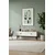 Hanah Home TV Komoda Mona 120, 120x40.5x32cm, Bela