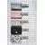 ELODIE DETAILS Prenosiva podloga za presvlačenje Off Black, 87cmx51cm, Crna