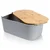 Vilde 259302 - Kutija za hleb 33 x 18,5 x 12 cm - Siva