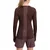 Energetics EVII L/S W, ženska majica za trčanje, crvena 417750