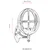 Opviq Spoljna zidna lampa BAP-68080-BSY-M1, IP65, E27, 34 cm, Crna