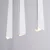 Sollux SL.1399 - Luster na sajli PRYSM 3xG9/8W/230V bela