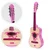 Roze velika gitara za decu – ECOTOYS