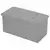 Autronic Tabure Stool with storage space, gray fabric (TAB-462 GREY2)
