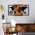 Wallity Zidna dekoracija World Map 3-L, 70 x 120 cm, Smeđa
