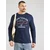 TOM TAILOR Majica modra/bela