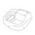 Armrest Chevrolet Cruze 2009-2014 (adapter only)