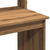 Radni stol s policama boja hrasta artisan 102x45x148 cm drveni