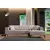 Atelier del Sofa Ugaona garnitura Horizon 85x43x207cm Svetlobraon