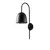 Hanah home Zidna lampa E27 Socket, Crna