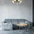 Opviq Luster Daisy 147 AV, Metalni, Crni