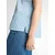 TOM TAILOR DENIM Bluza svetlo modra/bela