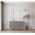 Hanah Home komoda Capella 120, 120 cm, siva