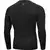 RDX Muška sportska kompresiona majica dugih rukava Rash guard T15, Crna