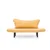 Atelier del Sofa Dvosed na razvlačenje Chatto 140x70x65cm Kaki