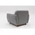 Atelier del Sofa Fotelja Eddy 86x86x90cm Svetlosiva
