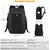 K&F Multi functional Haedshell Camera Backpack.Color: Black