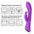 Paloqueth G-Spot Rabbit Vibrator Purple