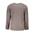 CALVIN KLEIN MEN'S BROWN ZIPLESS SWEATSHIRT