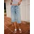 Bershka Kavbojke  moder denim
