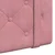 vidaXL Visoki naslon za glavo Roza 100 x 55 x 5 cm Žamet