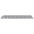 Stepenica Pravokutni 4 pcs Srebrno 70 x 30 cm Aluminij
