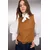 Trendyol Milla ženska bluza Twoaw26Bz00185, braon-braon
