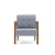 ATELIER DEL SOFA Fotelja Kemer Light Blue
