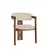 Hanah Home Trpezarijska stolica 58x76x49cm Orah