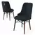 Hanah Home Set stolica Pare, 46x94x46 cm, 6 komada, Antracit-braon